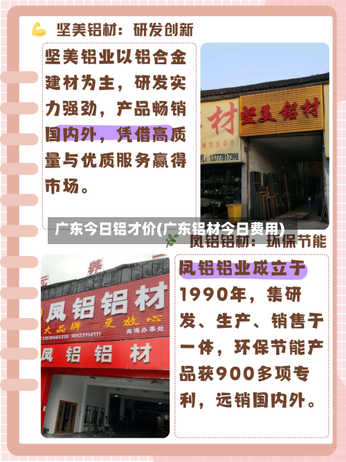 广东今日铝才价(广东铝材今日费用)-第2张图片