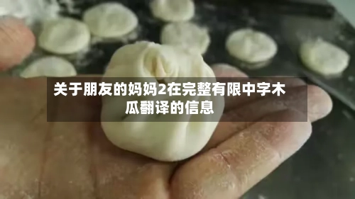 关于朋友的妈妈2在完整有限中字木瓜翻译的信息