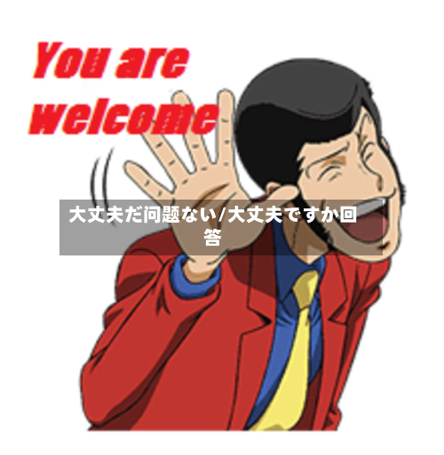 大丈夫だ问题ない/大丈夫ですか回答