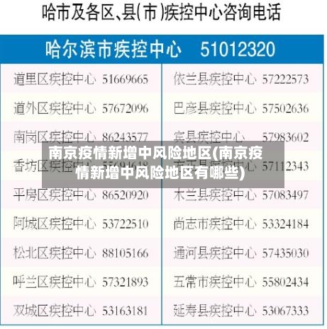 南京疫情新增中风险地区(南京疫情新增中风险地区有哪些)-第2张图片