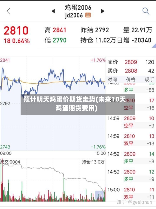 预计明天鸡蛋价期货走势(未来10天鸡蛋期货费用)