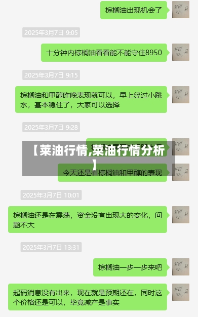【莱油行情,菜油行情分析】