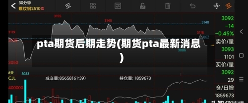 pta期货后期走势(期货pta最新消息)