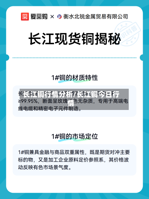 长江铜行情分析/长江铜今日行情